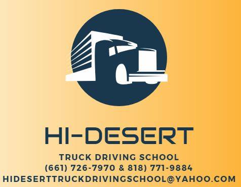 Hi-Desert Truck Driving School specializes in helping students obtain their Professional Commercial 